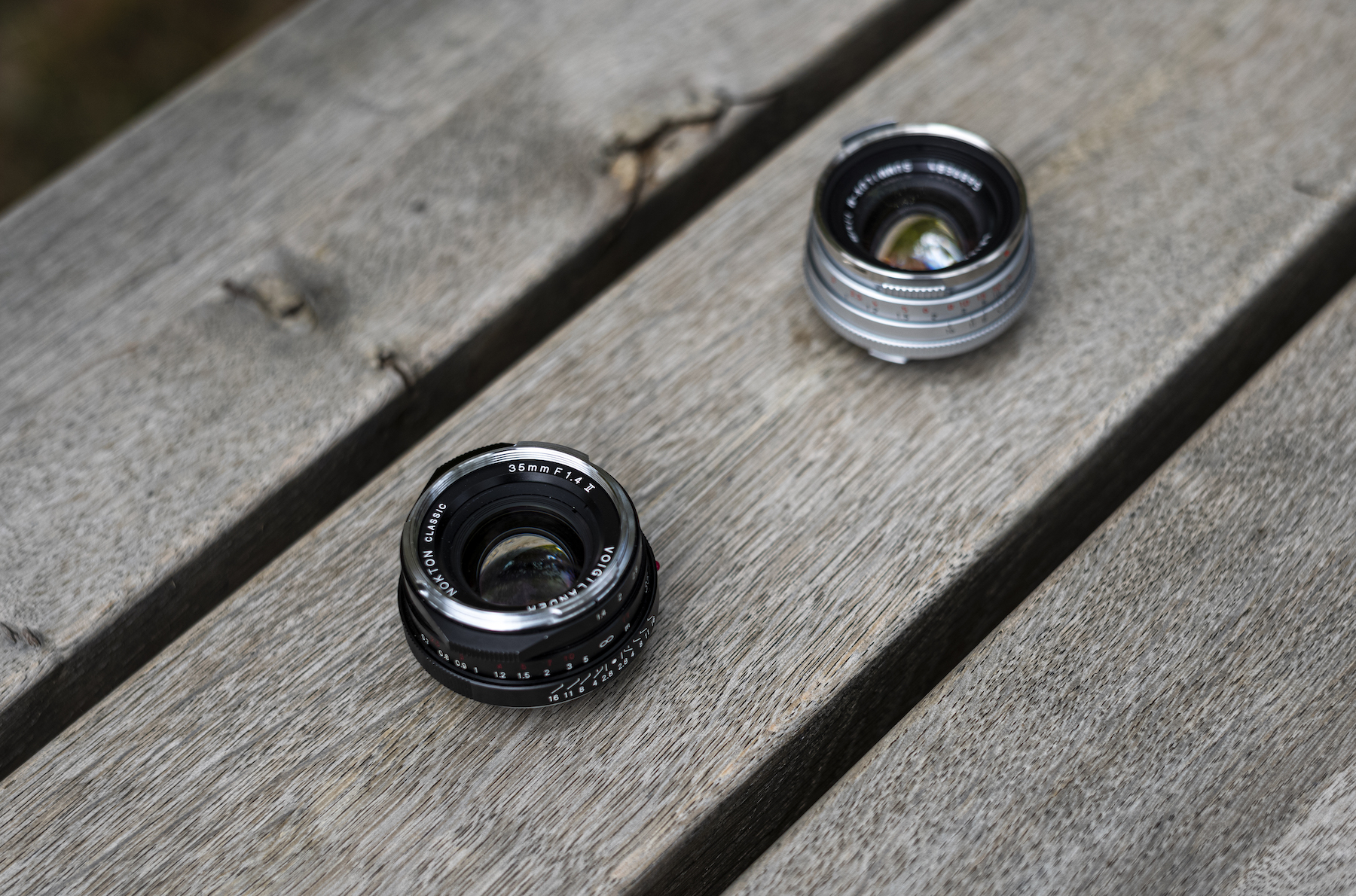 Leica Summilux Mm Steel Rim Vs Voigtl Nder Nokton Mm